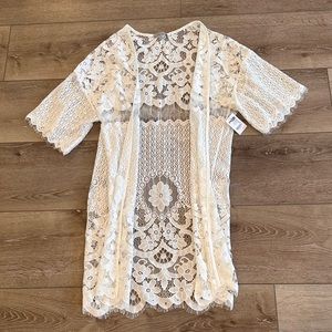 NWT Lace Cardigan